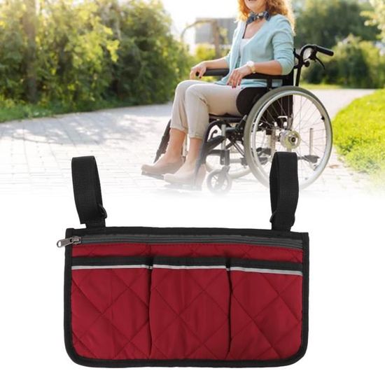 Sac De Transport Imperméable Pour Fauteuil Roulant - Housse Rangement Pliant Pour Camping, Pique-nique, Voyage - 4
