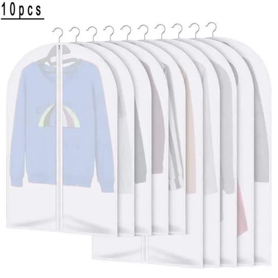 Housses De Vêtements Anti-poussière étanches, Zippées Semi