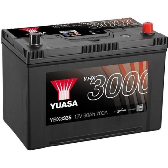 YUASA SMF Batterie Auto 12V 90Ah 700A - Cdiscount Auto