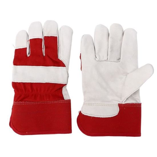 Gants De Travail En Cuir De Vachette - ZERONE - Résistants à L'usure - Gants De Travail D'hiver