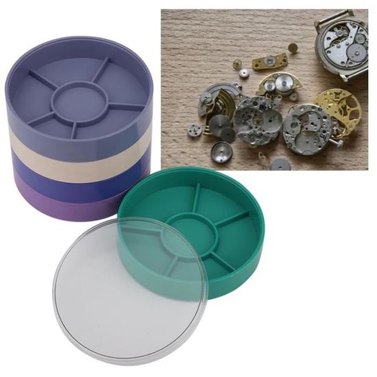 Boîte De Pièces Détachées Pour Montre Bulova (probable 8AH, 6B0, 6AH) - Occasion - Pour Réparation