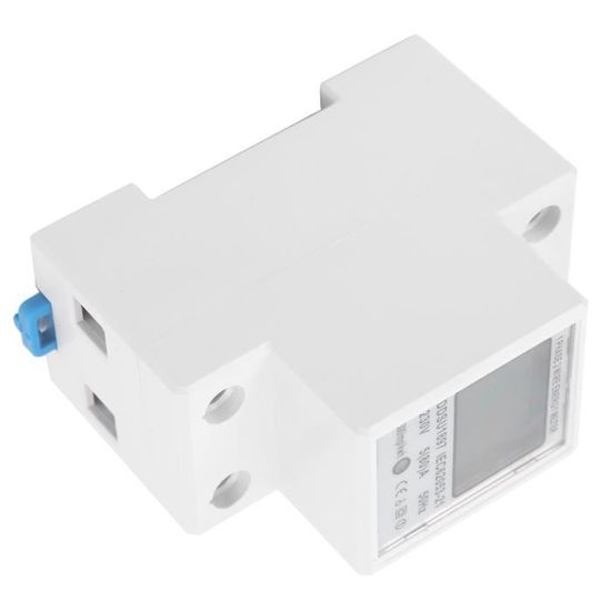 Wattmètre Compteur D'énergie GreenBlue - 220-240V AC 50Hz 16A, Type E - Neuf