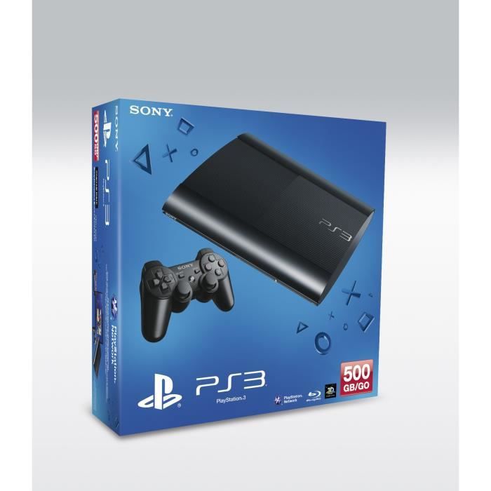 Sony PlayStation 3 500 GB Schwarz