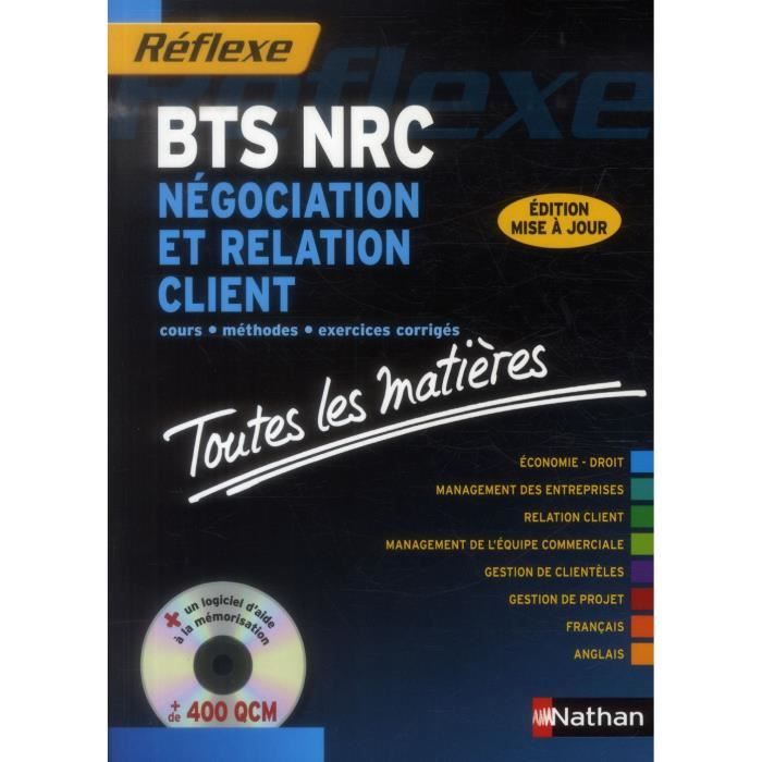 BTS NRC (Négociation et relation client) Achat / Vente