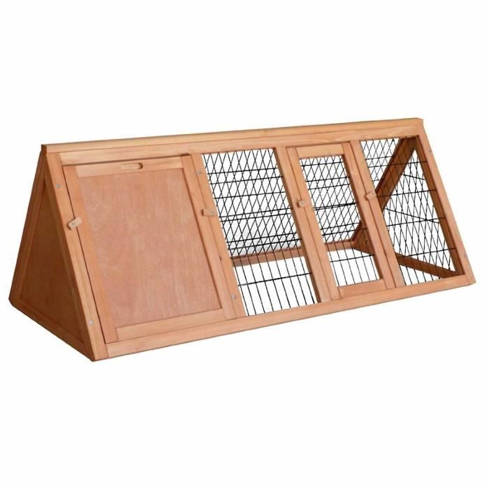 Clapier / Cage à lapin en bois / Cabane pour lapin ou rongeur / Enclos