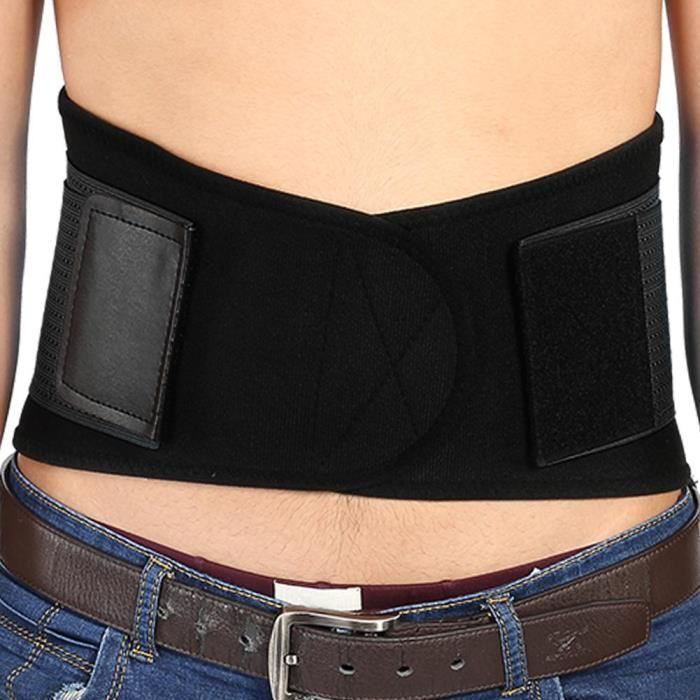 Ceinture de force Ceinture de protection de support de taille respirante attelle élastique pour sports de course M-LAV