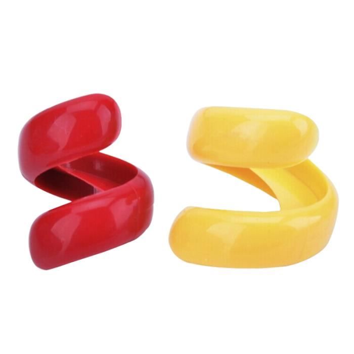 4 pièces coupe-saucisses spirale manuel Barbecue Hot-dogs coupeurs ustensiles de cuisine coupe Gadgets POUSSOIR A SAUCISSES