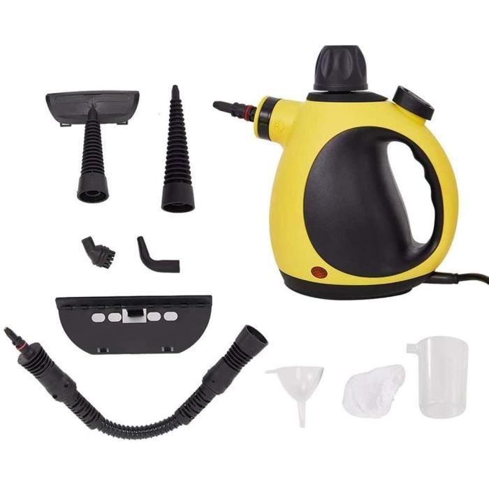 NETTOYEUR VAPEUR Nettoyeur À Vapeur Portable, 350ML Nettoyeur Vapeur À Main, 1000W Nettoyant Vapeur Pressuris&e233