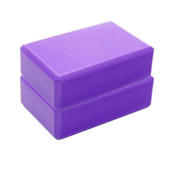 Exercise Fitness Yoga Blocs Coussin de traversin en mousse EVA Gym Training 2pc @sueyeuwdi8