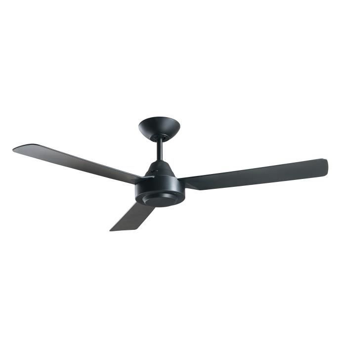 Bayside Calypso Ventilateur de plafond plastique 45 W Noir 122 cm