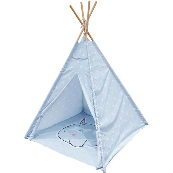 Tipi enfant Narval Bleu The Home Deco Factory