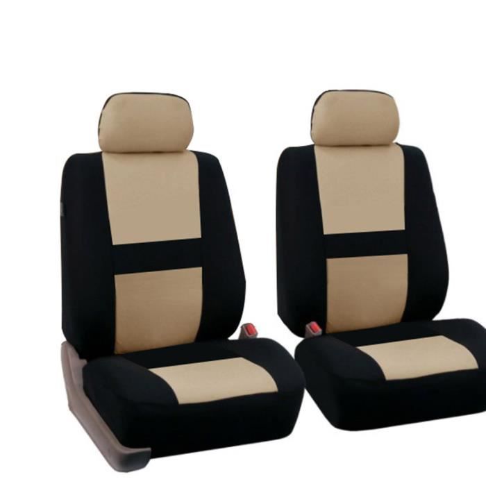 Housses de sièges de Voiture,4 pcs Ensemble Complet Universel de Siège de Voiture Couvre Avant Protecteur Quatre de Siège pour VW