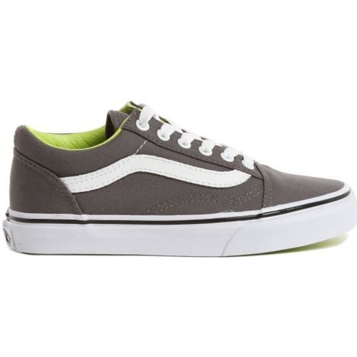 VANS Basket K OLD SKOOL (CANVAS) PEWTER - Enfant