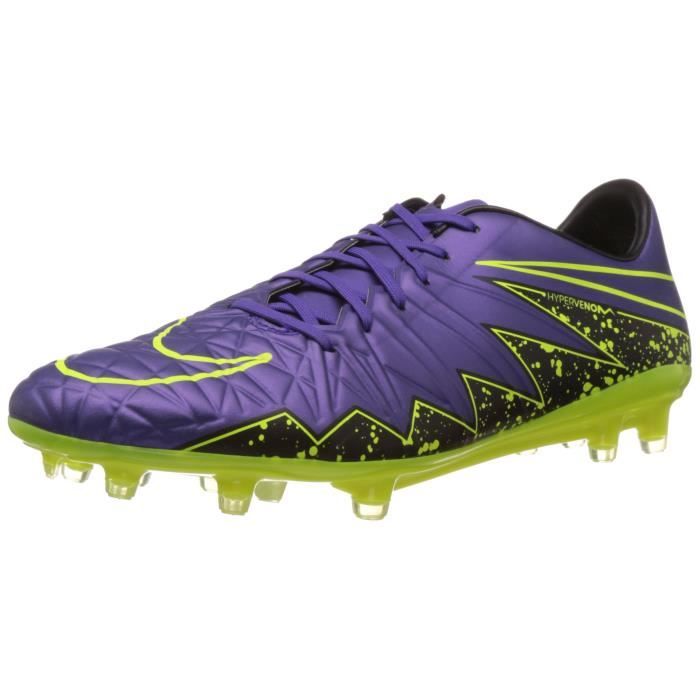 Chaussures De Running NIKE GWVMU Hypervenom Phatal Ii-terre ferme de football Chaussures d'entraînement pour Homme Taille-43