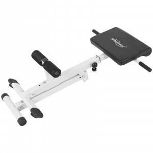 Physionics® Banc de Musculation pour Dos - Réglable en Hauteur, 45°, Charge Max. 120 kg - Appareil Hyper Extension, pour Abdominaux