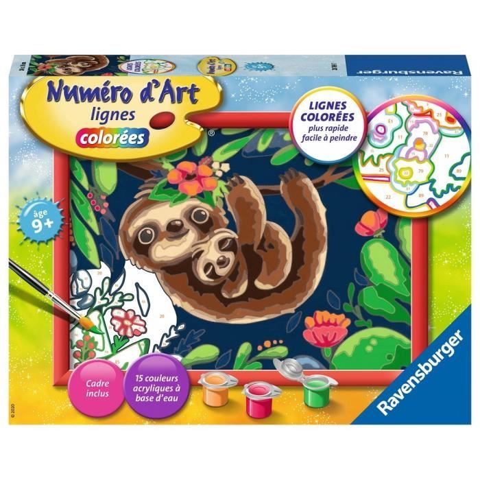 Numéro d'art - moyen - Paresseux