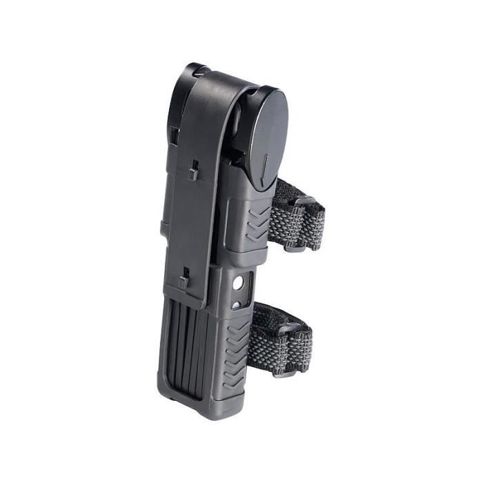 Antivol pliable en acier avec étui - 95 cm