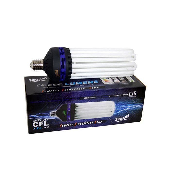 Ampoule CFL V2 Superplant 300 W V2 - Dual/Mixte 2100K + 6400K