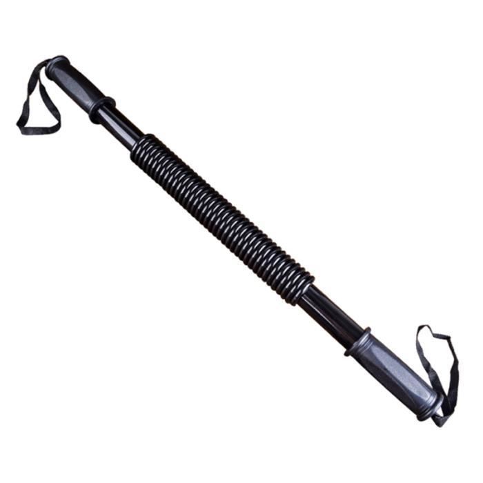 30 kg Bionic Body Workout Bar pour la musculation à maison de cardio exercice (noir) BARRE - HALTERE - POIDS