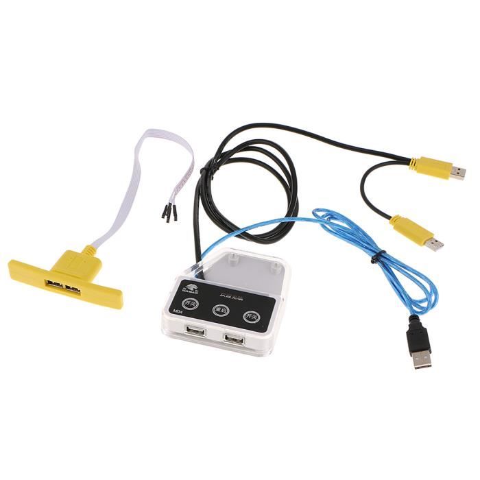 BOITIER PC - PANNEAUX LATERAUX Bouton 1 pièce