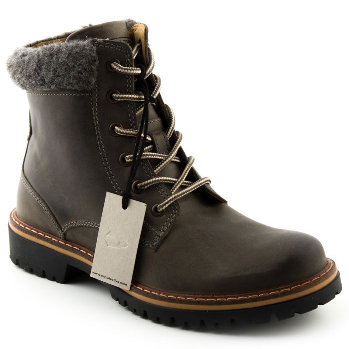 Cuir Bottine Chaude Botte Chausson Chaud Homme Chaussures Cuir Homme