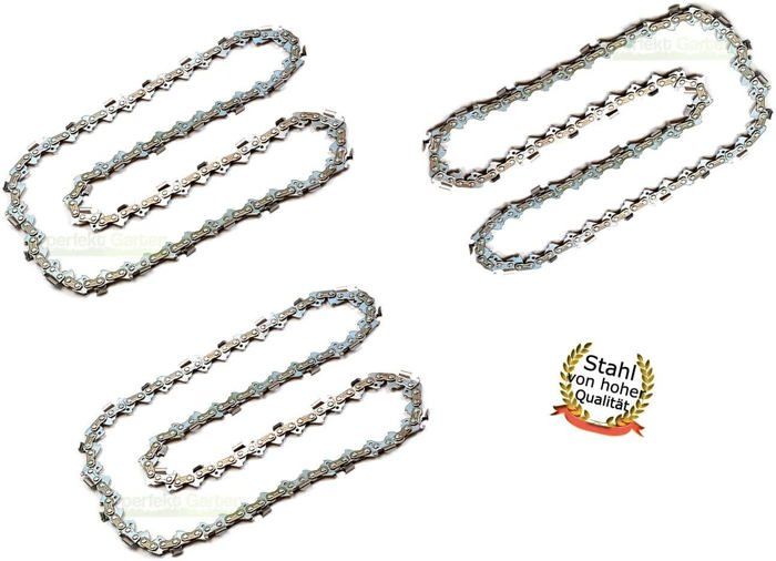 Spada + 4 Catene Adatte Per Catena Motosega Bosch AKE 400B 40 Cm 3/8 - Foto 9