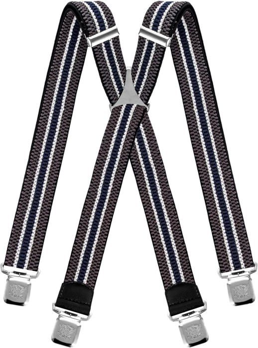 944449 - Bretelle professionali, 125 cm, 35 mm, colore: Marrone