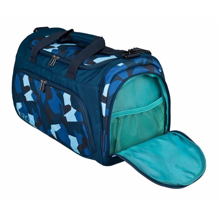 neoxx Sac de sport bleu bleu foncé pour fille et garçon - neoxx Move Sports Bag Camo Nation 289573
