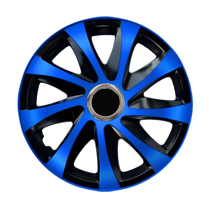Wieldoppen RENAULT 14, FAST LUX blauw 4 stuks