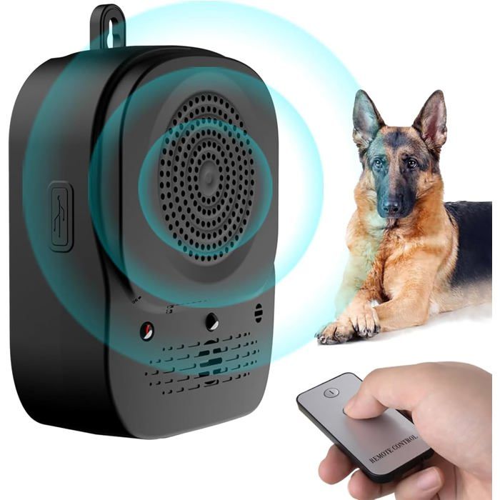 Meilleurs prix pour Anti Aboiement Chien 4 Rglable Frquence Dispositif Anti-Aboiements Ultrasons ACCESSOIRES DE ROBOT DE NETTOY