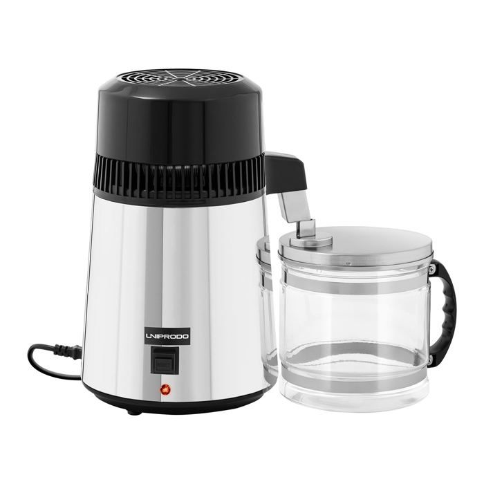 Distillateur d'eau - HELLOSHOP26 - 4 Litres - 820 Watts - Acier