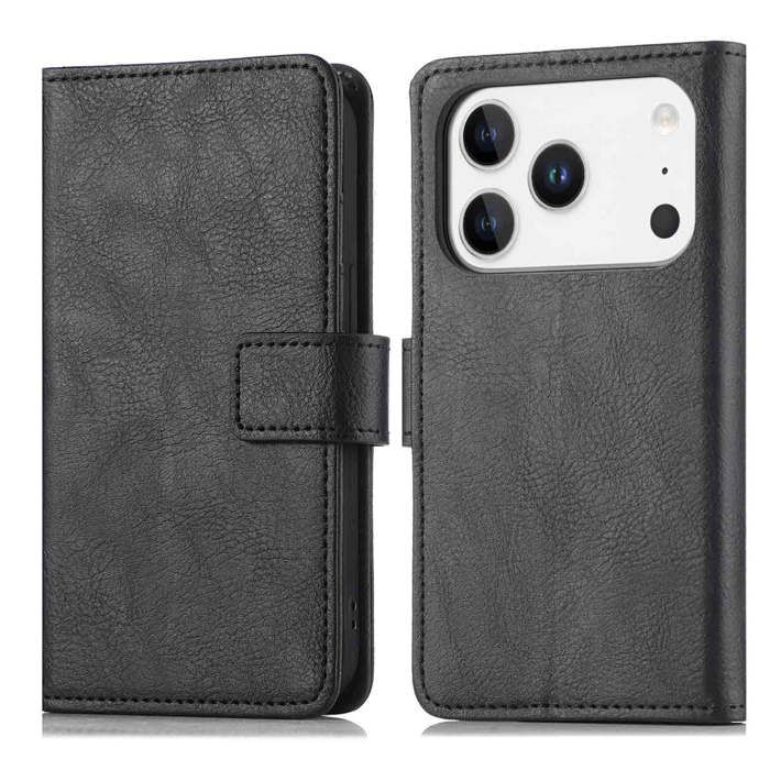 Coque Silicone Pour IPhone 17 Pro Max - Noir, Protection Antichoc, Toucher Agréable