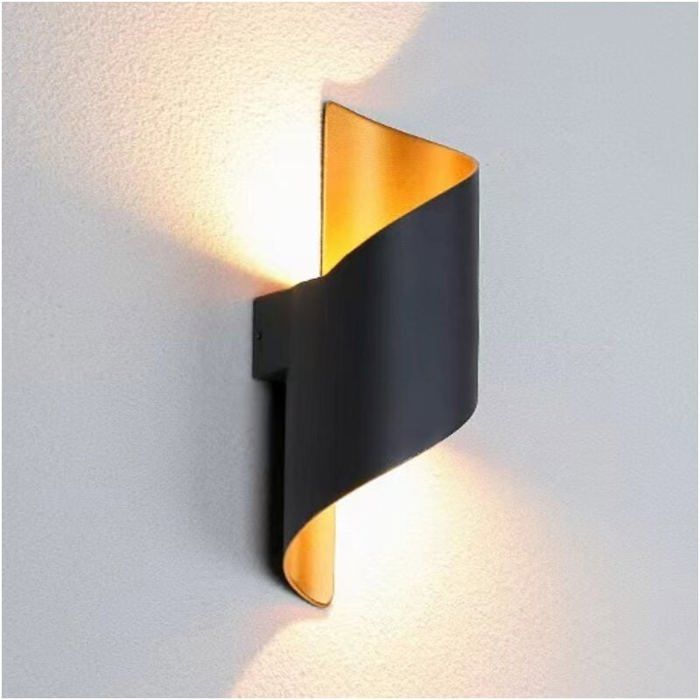 Applique extérieure Applique murale extérieure 12W lumière chaude étanche jardin Villa cour lumière vue montre lumière Applique extérieure Applique murale extérieure 12W lumière chaude étanche jardin Villa cour lumière vue montre lumière