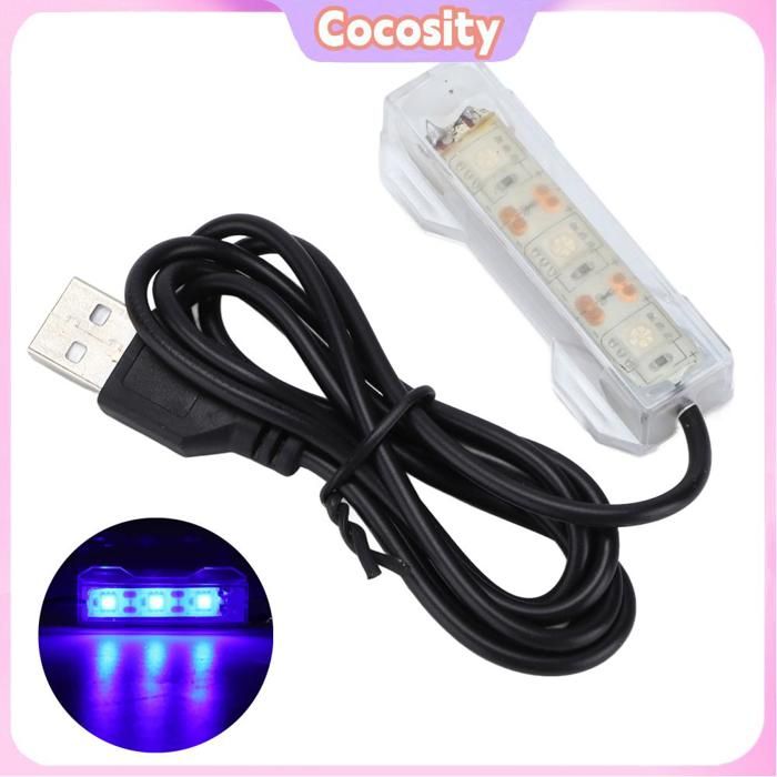 Comparer les prix de Cocosity Lumière USB daquarium Lumière LED pour Aquarium chargeur USB en plastique pour animalerie eclairage Lumière bleue