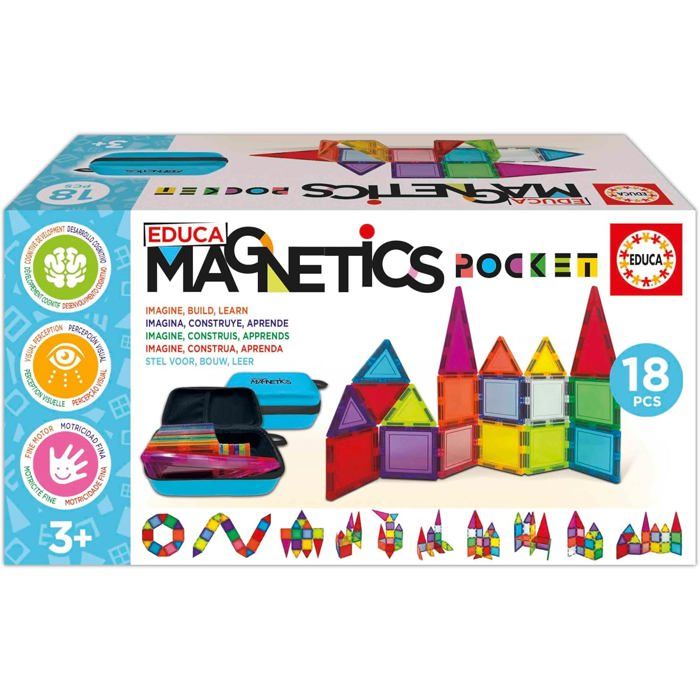 Test : educa Magnetics - jeu de construction 3D magnétique pour enfants