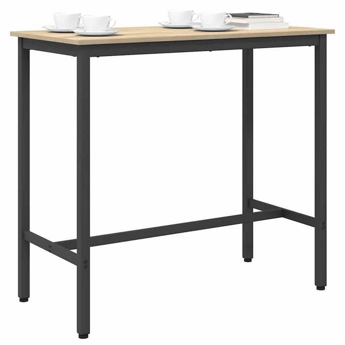 Table cuisine - Marron - table Chêne Sonoma 100x50x905 cm T11286