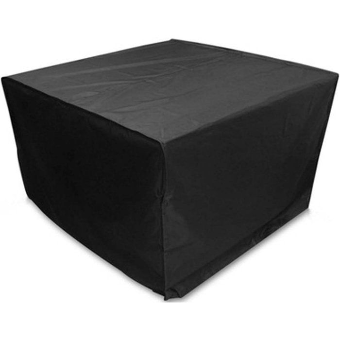 Housse Table Jardin Carrée 90×90×90cm 210D Oxford Imperméable Anti Poussière Protection Meuble