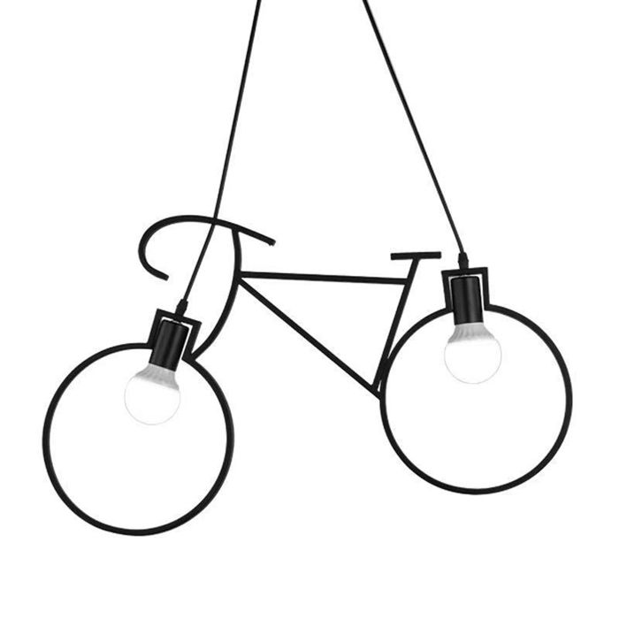 Lampe lustre à accroché lumineuse - Aueq - bureau chambre lecture salon restaurant bicyclette couloir allée vélo décoration origin