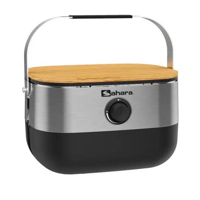 Barbecue à Gaz Portable Compact 2 7kW Grille Fonte Mini