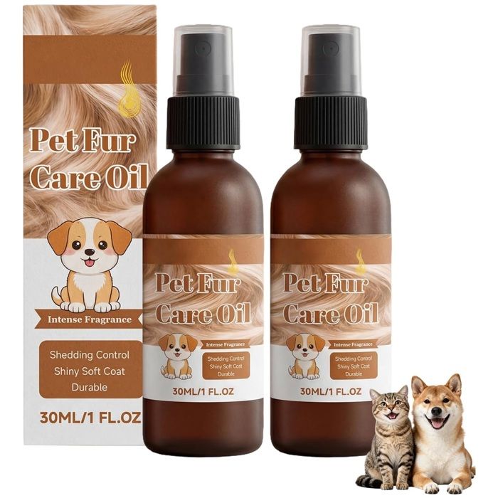2 Flacons Dhuile De Toilettage pour Le Pelage des Animaux Après-Shampoing sans Rinçage pour Chiens Nourrissant Et Adoucissant 2 Flacons Dhuile De Toilettage pour Le Pelage des Animaux Après-Shampoing sans Rinçage pour Chiens Nourrissant Et Adoucissant