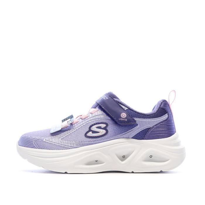 Baskets Mauves Fille Skechers Sola Glow