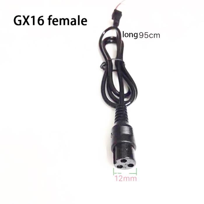 GX16 female Battery ConnectorBatterie au Lithium pour vélo électrique