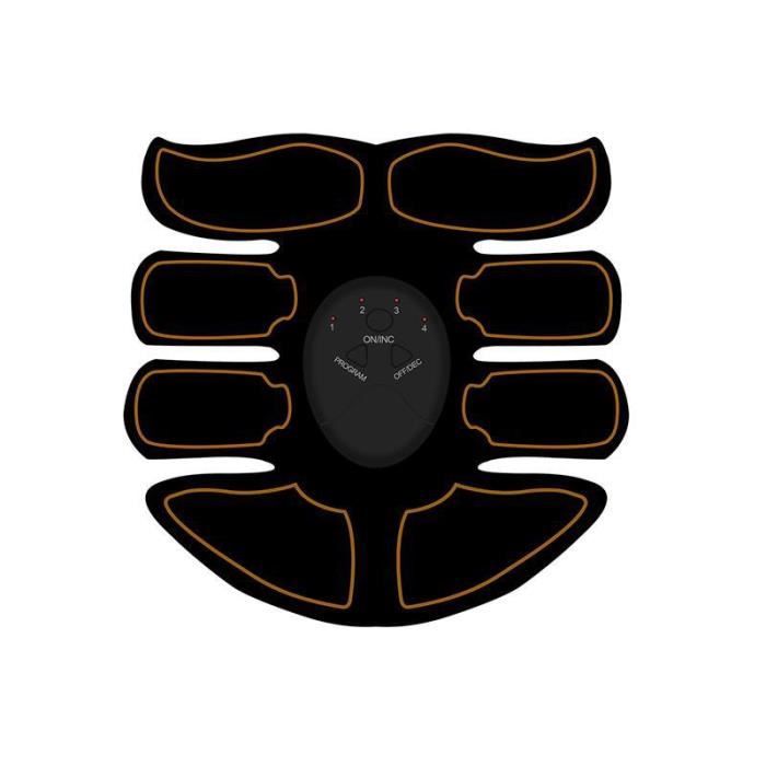AILEDA Stimulateur Musculaire Électrique Ceinture Abdominale - 8 Modes 19 Intensités USB Rechargeable