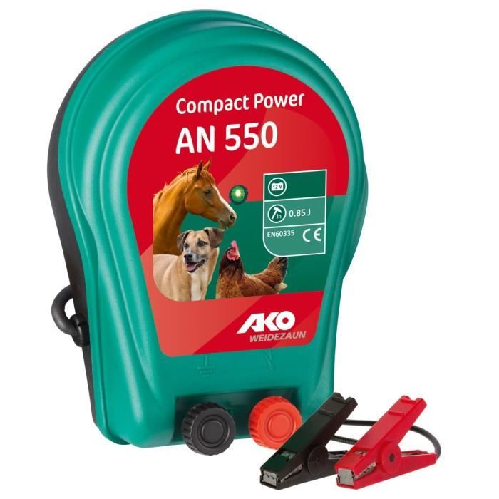 Meilleurs prix pour Filet pour clôture Générateur pour clôture électrique compact Ako Power AN550