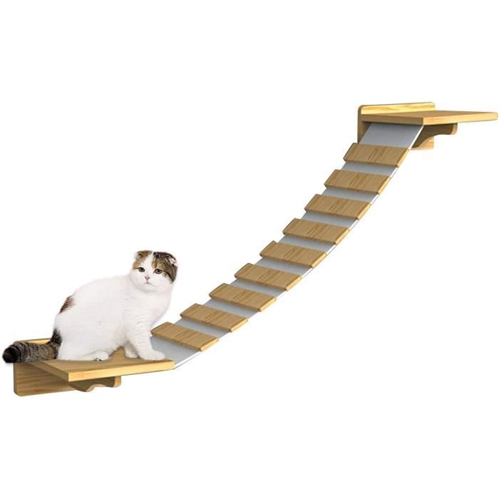 Echelle D Escalade Murale Pour Chat Cadre D Escalade Pour Mur De Chat Echelle Murale Pour Chat Plateforme De Saut Escalier En B 813 Cdiscount Animalerie