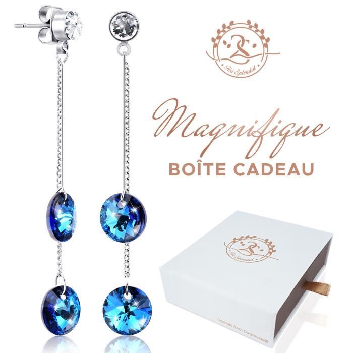 Love Crystal Pour Femme Cœur Cristal Mariage Boucles D'Oreille Élégant Bijoux Lot 