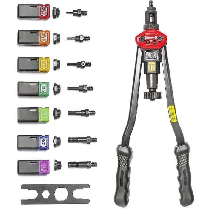 Pistolet à Riveter électrique, Pistolet à Riveteuse Automatique Sans