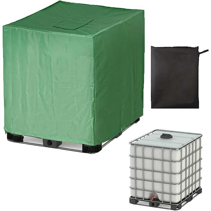 Housse De Protection Pour Réservoir IBC 1000L - Tissu Oxford 210D Imperméable - 90x120x114 Cm
