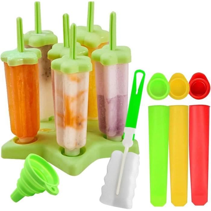 Mini Moule À Glace En Silicone, Popsicle Moules Diy Réutilisable, 8