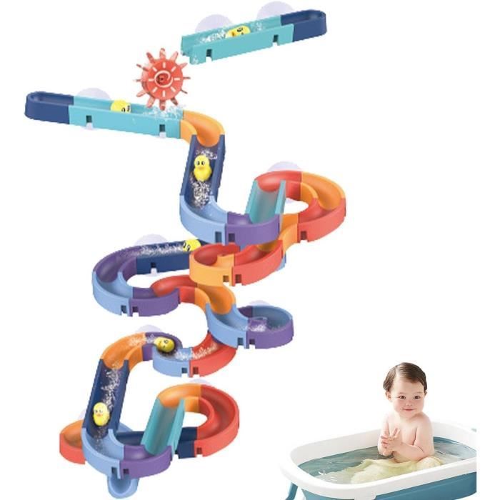 Jouet De Bain En Forme De Fleur Pour Bébés 1-4 Ans - Fleur Qui S'ouvre Avec Ventouse, Stimulation œil-main